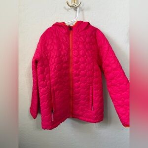 Lands' End Kids Fuchsia Puffer Jacket